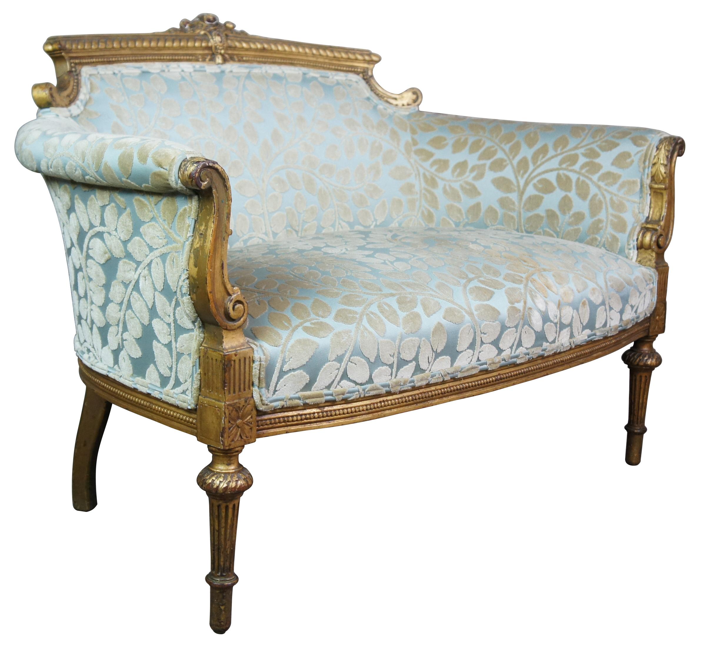 french settee bench