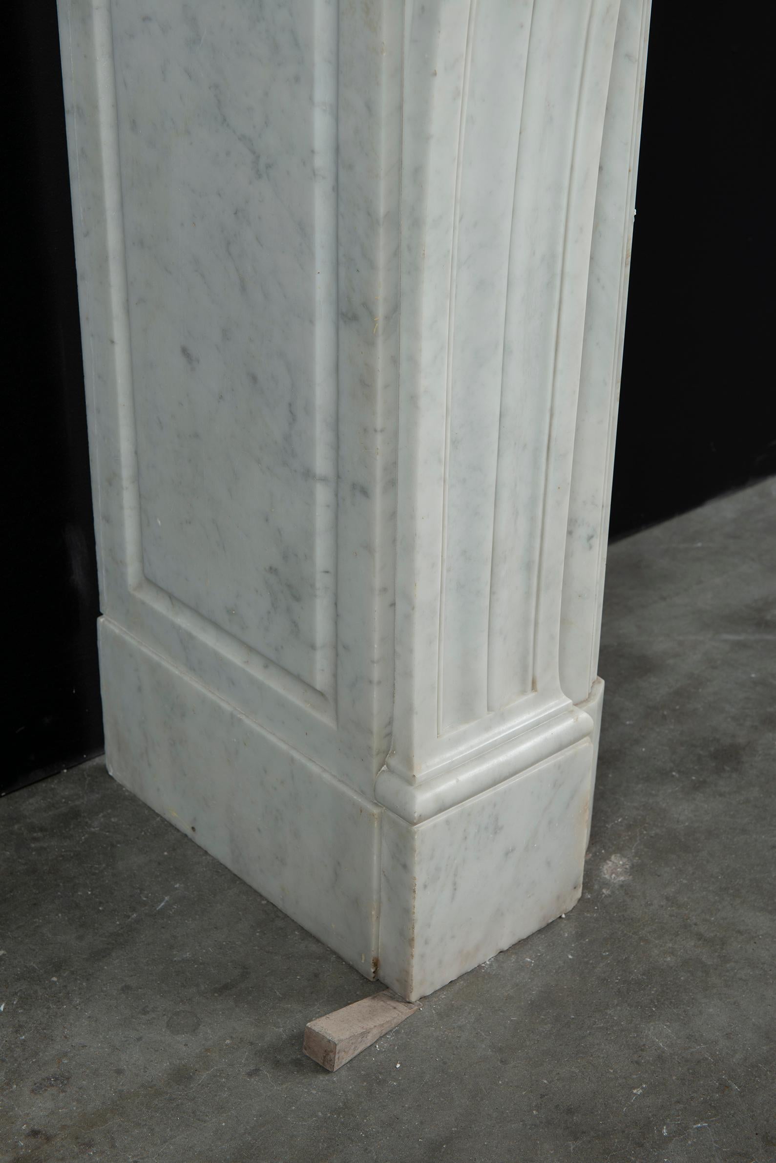Antique French Louis XVI Fireplace Mantel 14