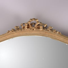 Antique French Louis XVI Gilt Wood Mirror C1920