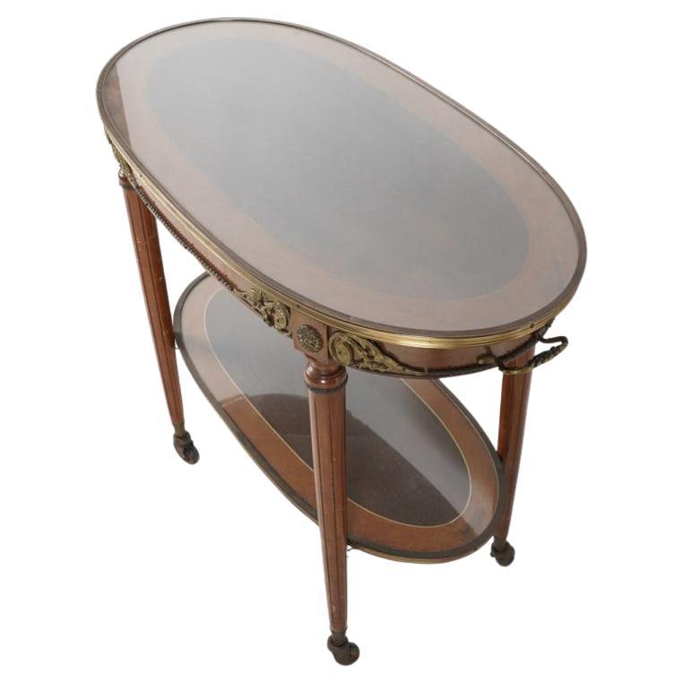 Age: 1850 - 1900

Furniture Style: Louis XVI (1770 - 1789)

Overall Dimensions: 34 inches wide; 16 inches deep; 27 inches high

Note: This piece is slated for in-house restoration - price already includes restoration cost. Inquire for As-Is