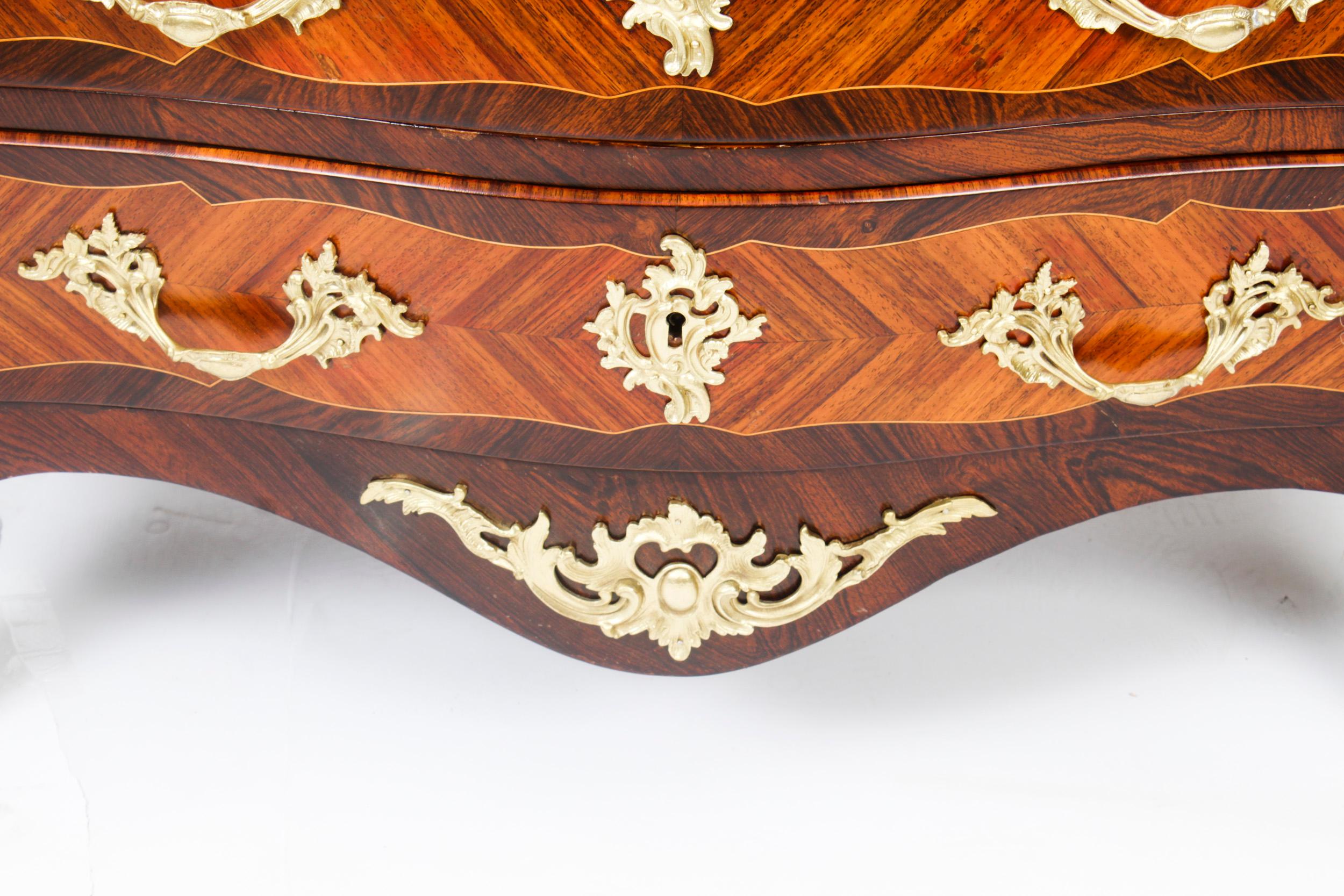 Antique French Louis XVI Marquetry Commode Chest 18th Century For Sale 1