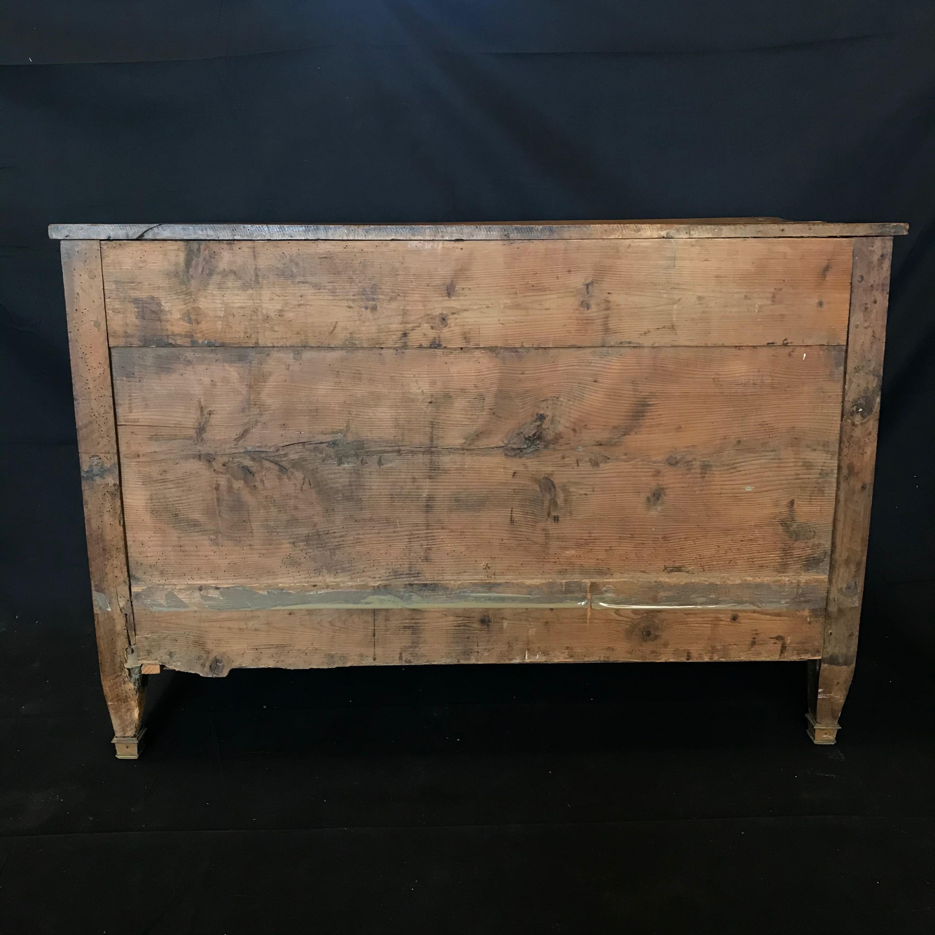 Antique French Louis XVI Marquetry Commode Chest of Drawers 8