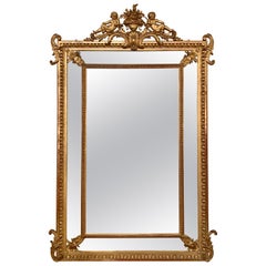 Antique French Louis XVI Mirror, circa 1880