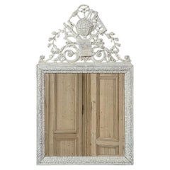 Antique French Luigi XVI Specchio Dipinto
