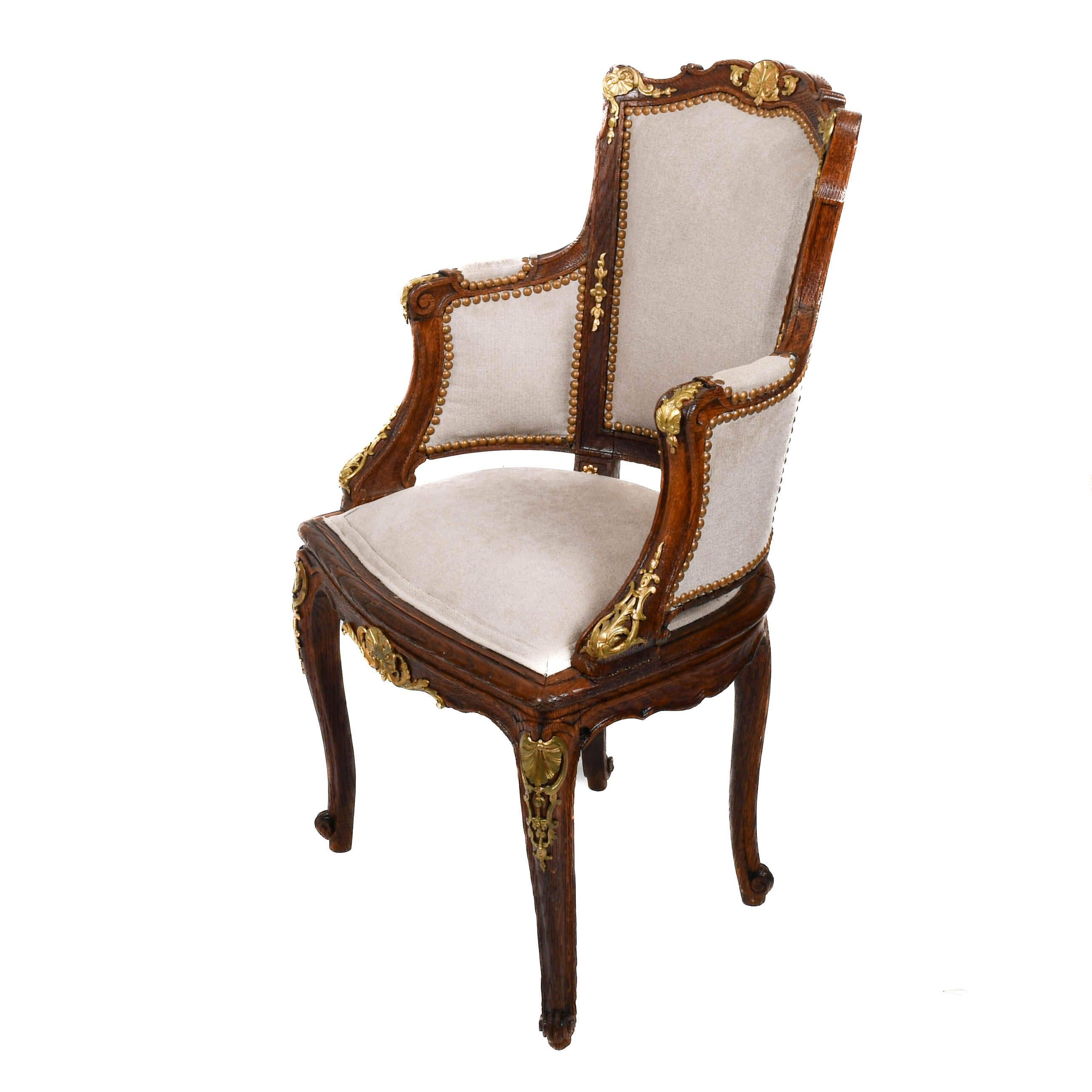 Silla de salón Antique French Louis XVI Luis XVI en venta