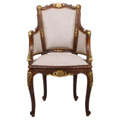 Silla de salón Antique French Louis XVI