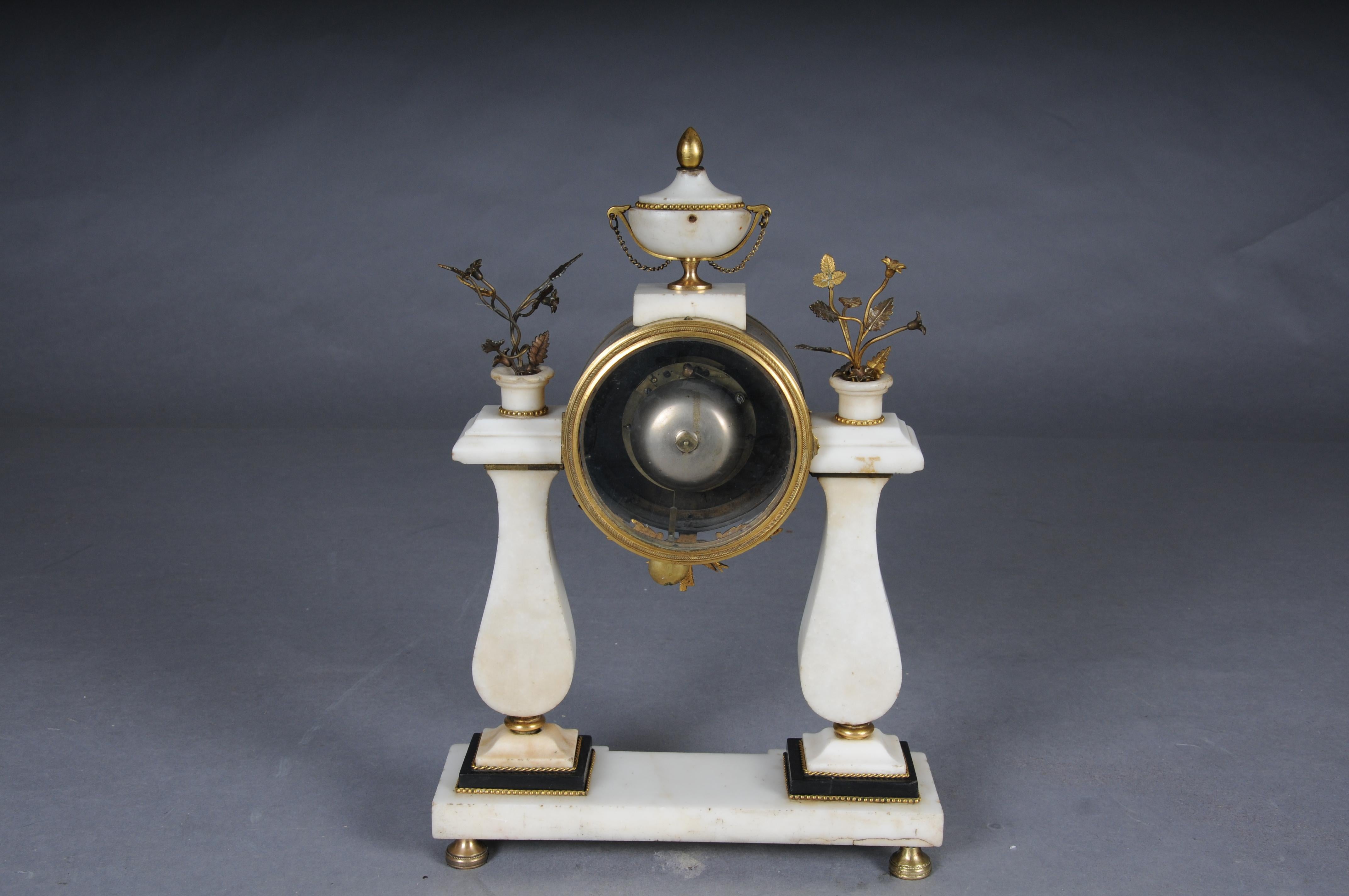 Antique French Louis XVI portal clock, Paris, circa 1880 For Sale 7