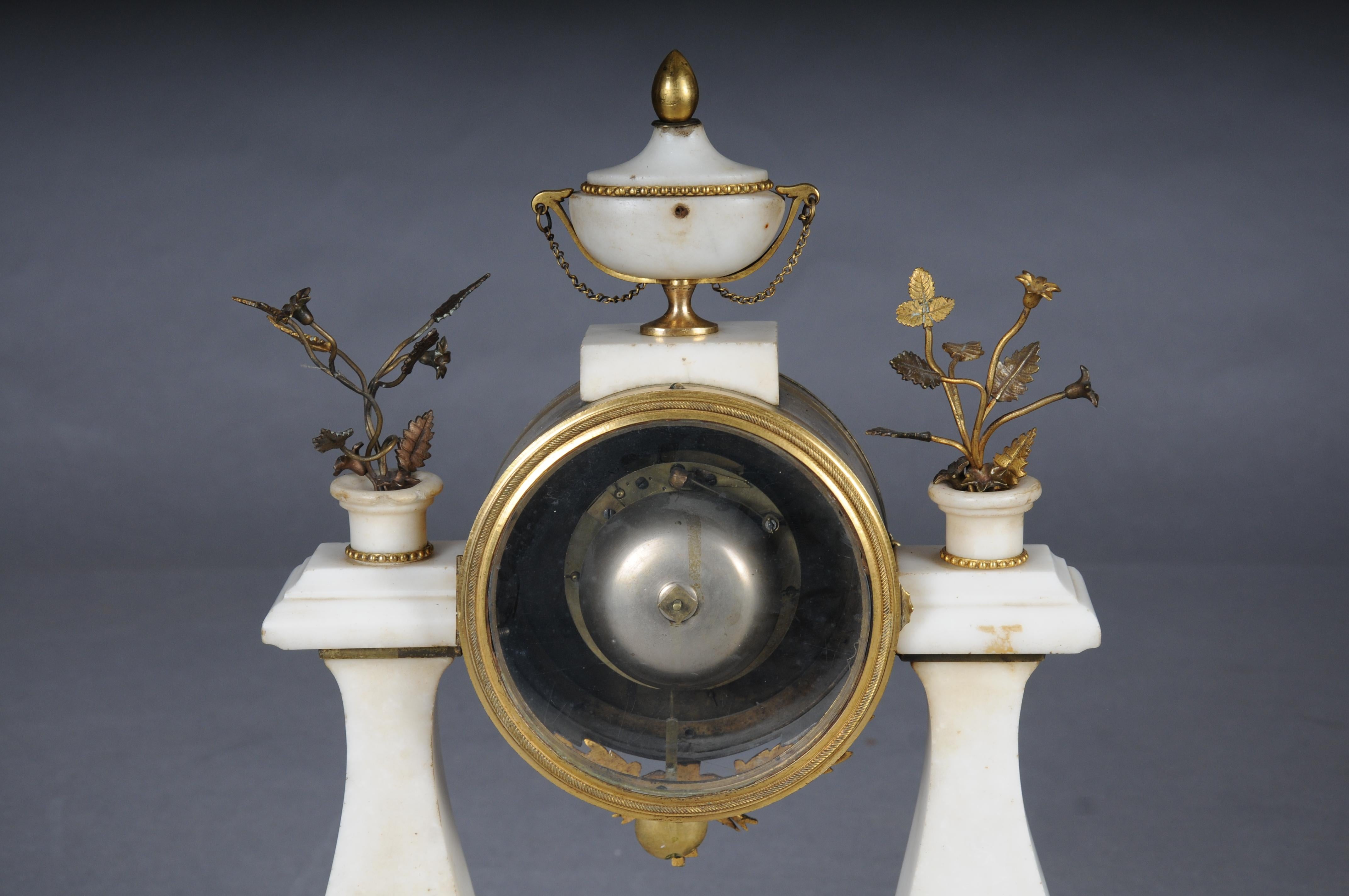 Antique French Louis XVI portal clock, Paris, circa 1880 For Sale 8
