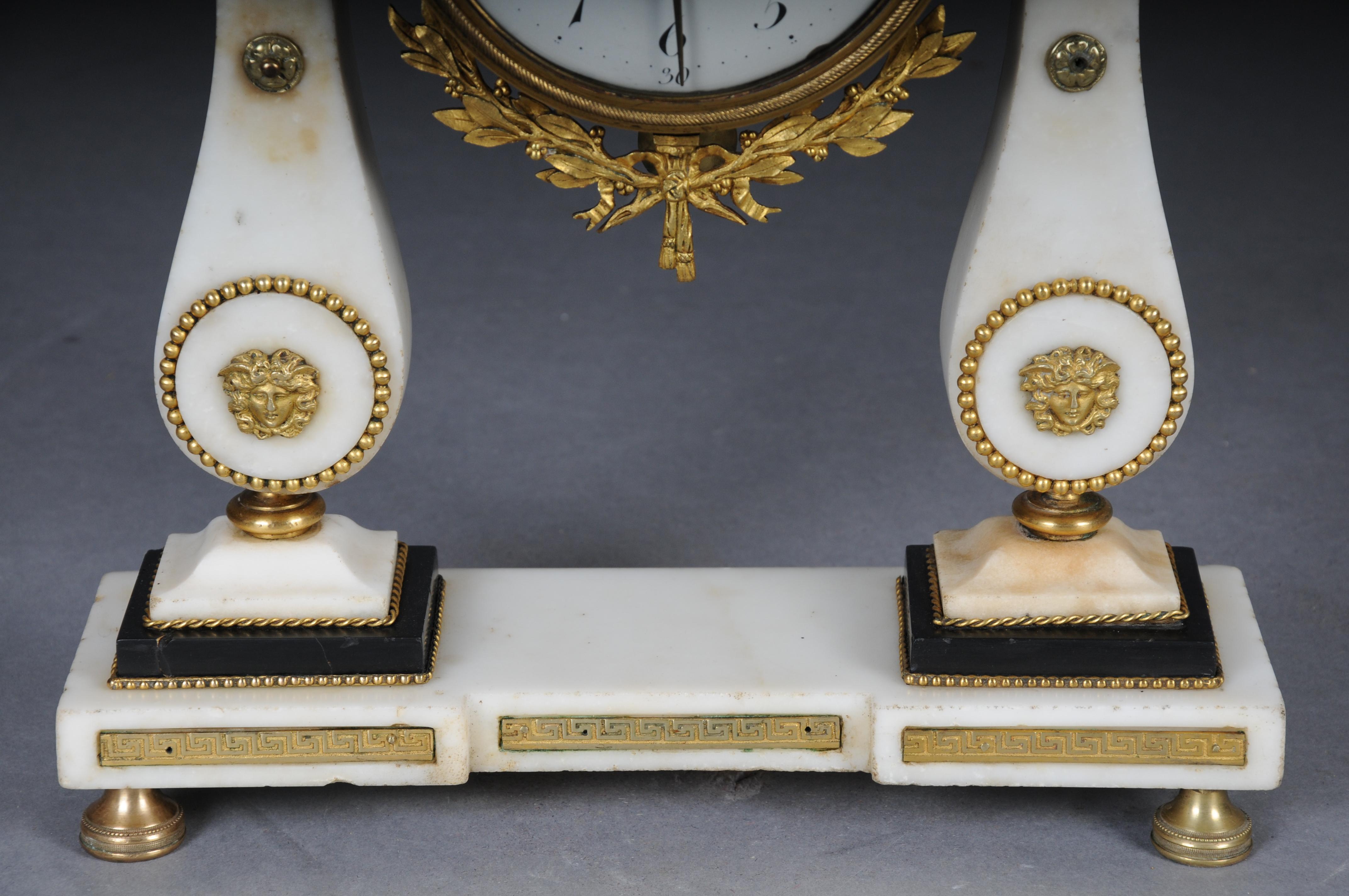 Antique French Louis XVI portal clock, Paris, circa 1880 In Good Condition For Sale In Berlin, DE