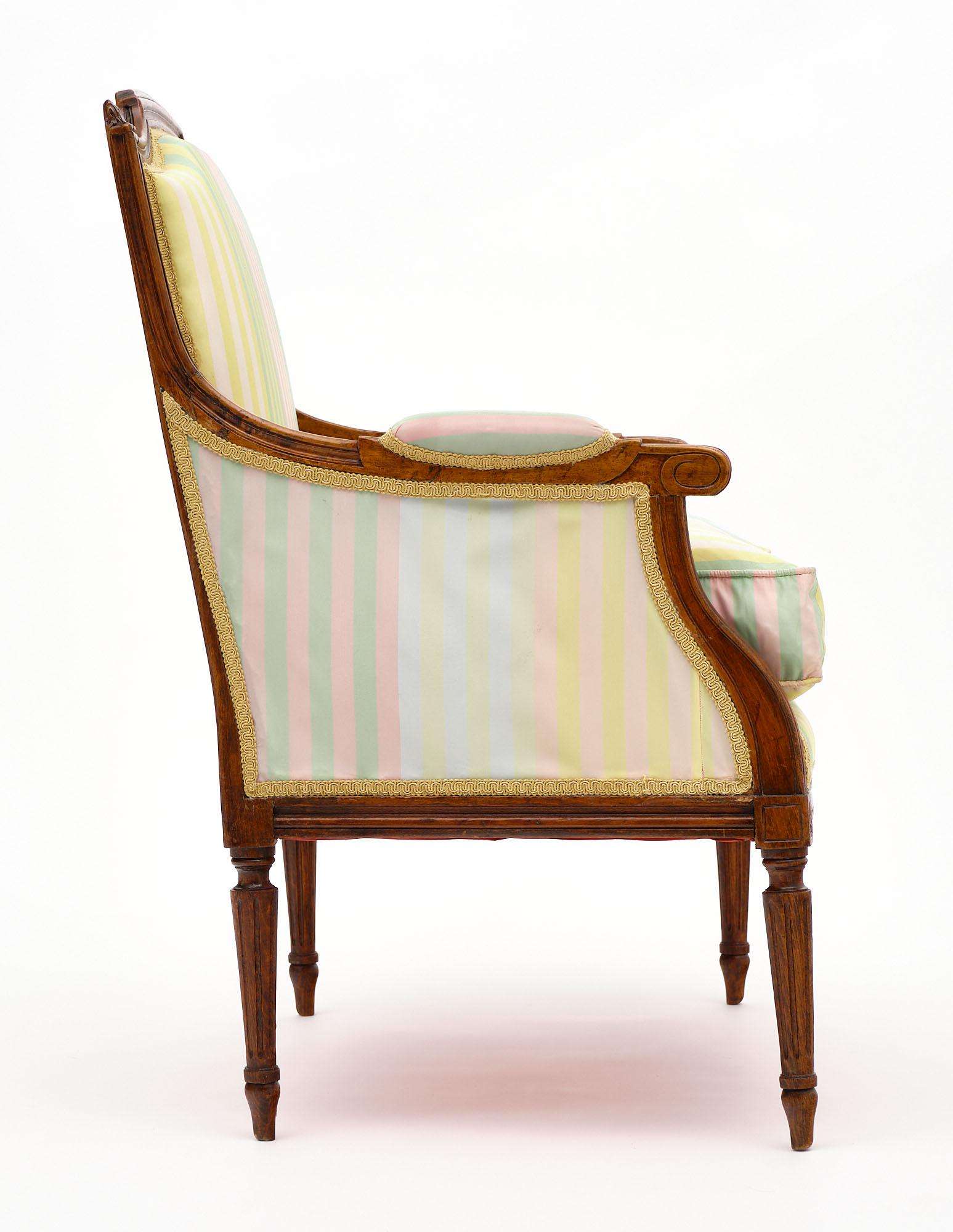 Antique French Louis XVI Style Armchair 2