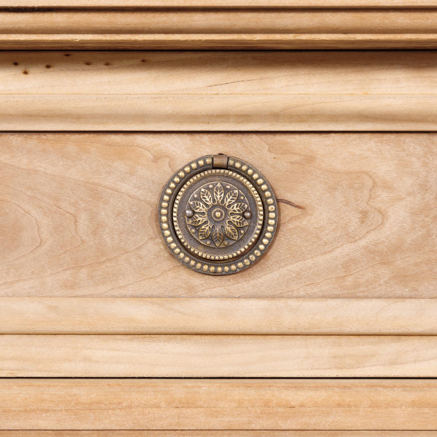 Antique French Louis XVI Style Bleached Walnut Enfilade Buffet 5