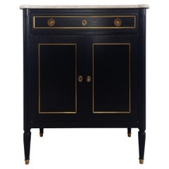 Antique French, Louis XVI Style Chest of Drawers Commode Buffet Bar