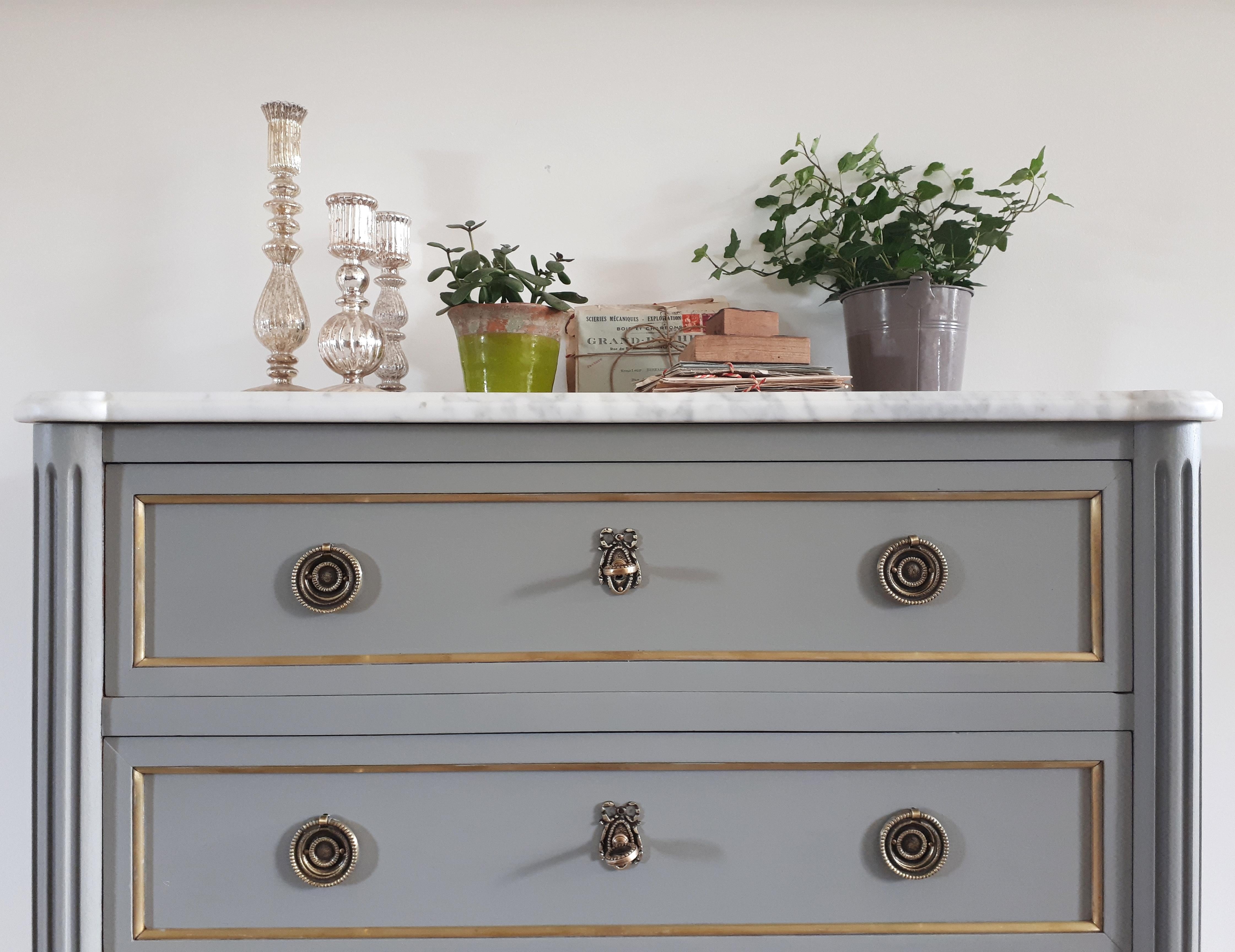 Antique French, Louis XVI Style Chest of Drawers Commode 3