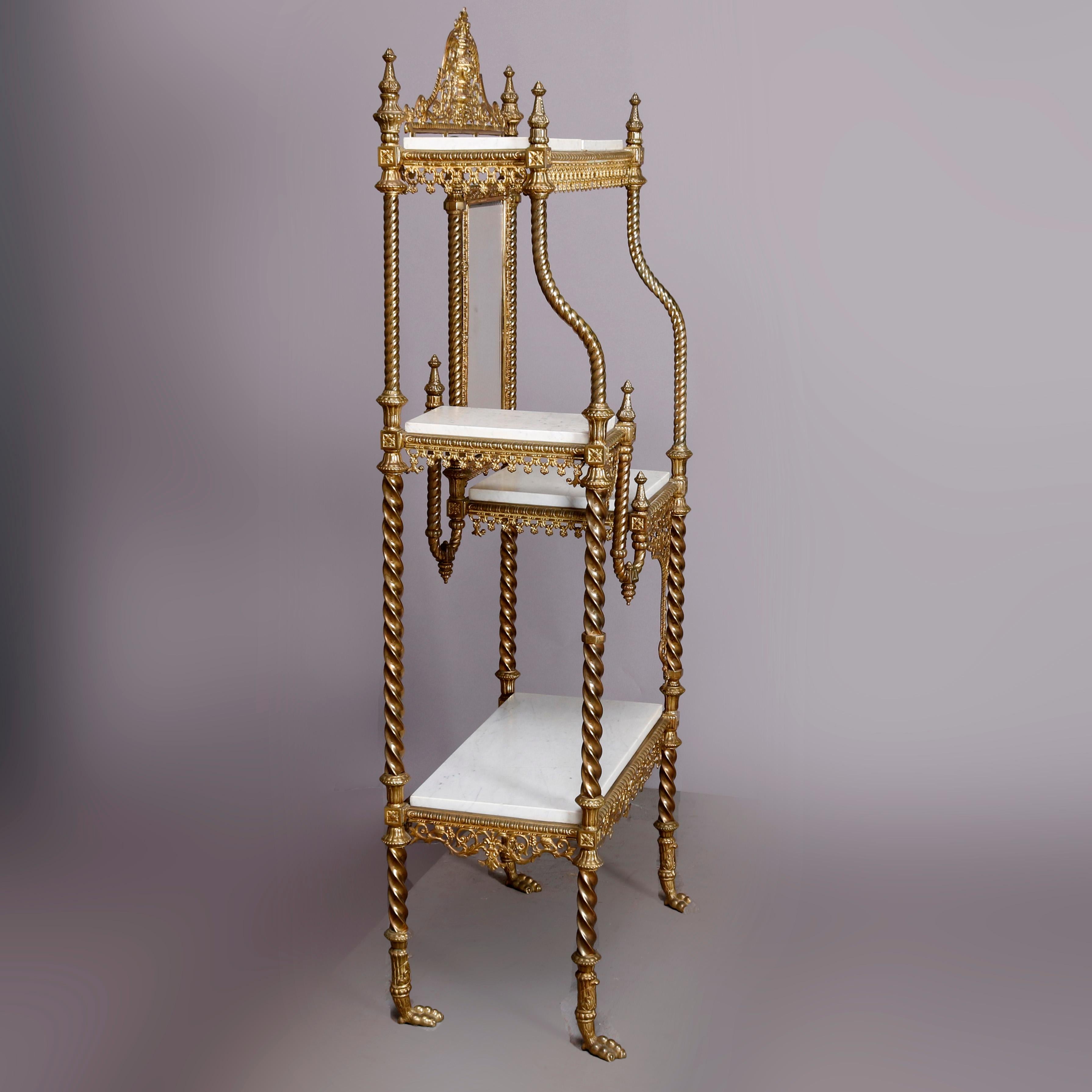 antique french etagere