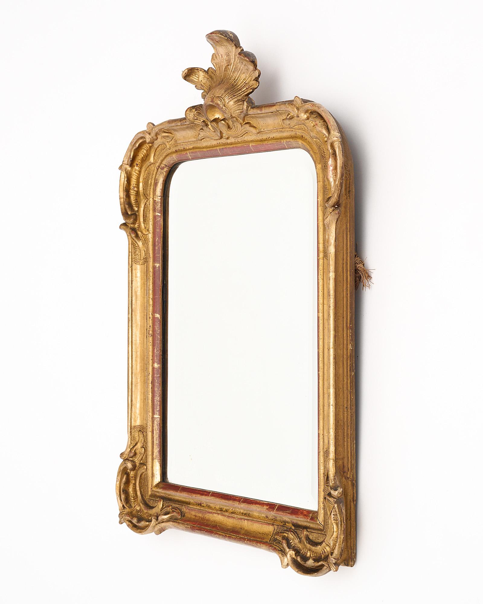 Antique French Louis XVI Style Mirror In Good Condition For Sale In Austin, TX