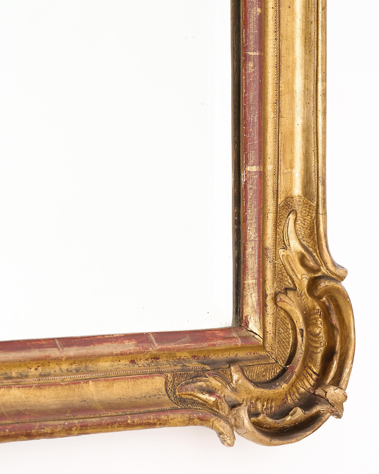 Antike Französisch Louis XVI Stil Spiegel im Angebot 3