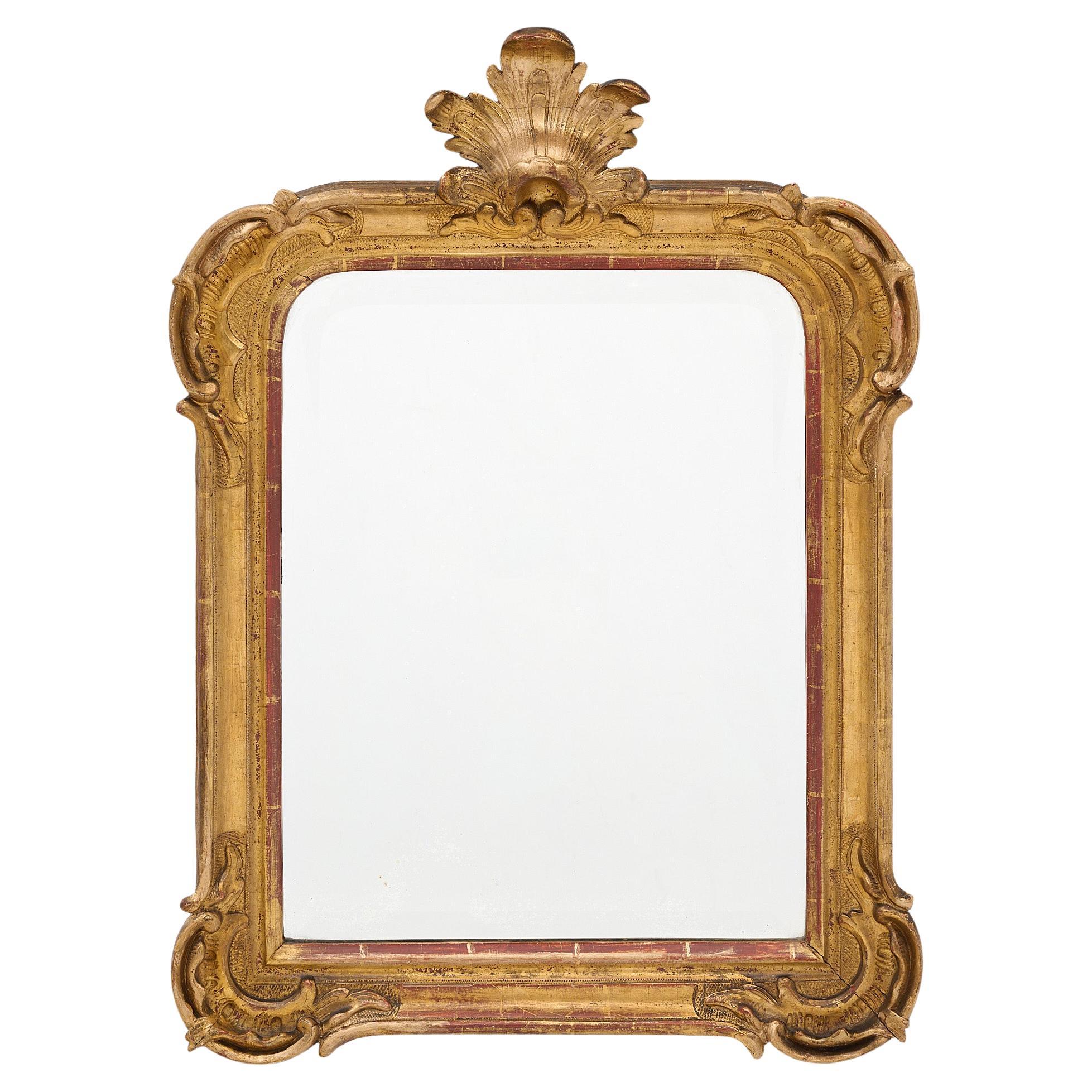 Antique French Louis XVI Style Mirror For Sale