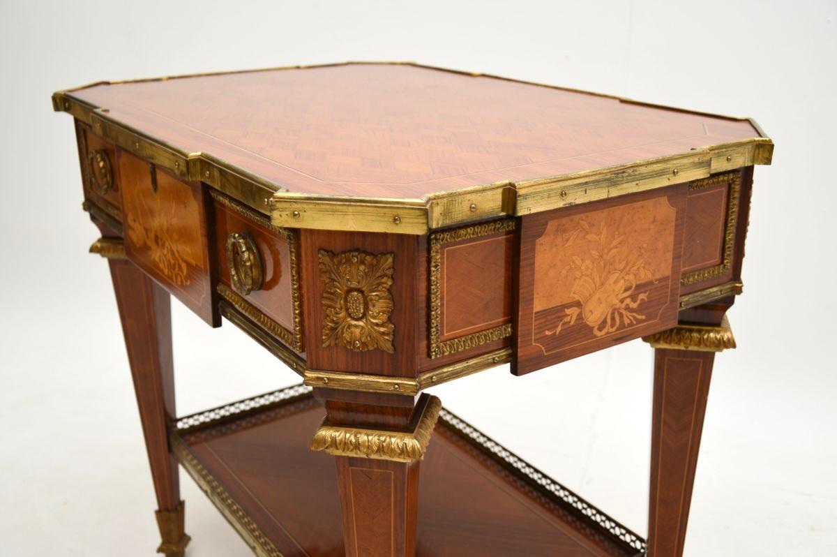 Antique French Louis XVI Style Occasional Side Table For Sale 5