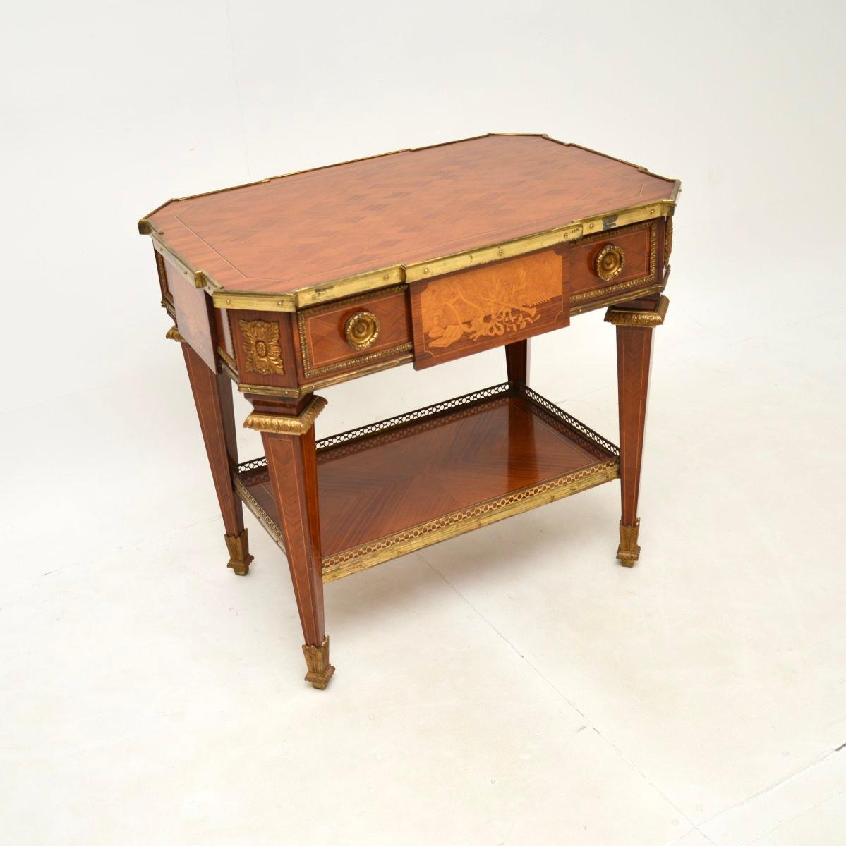 Mid-20th Century Antique French Louis XVI Style Occasional Side Table For Sale
