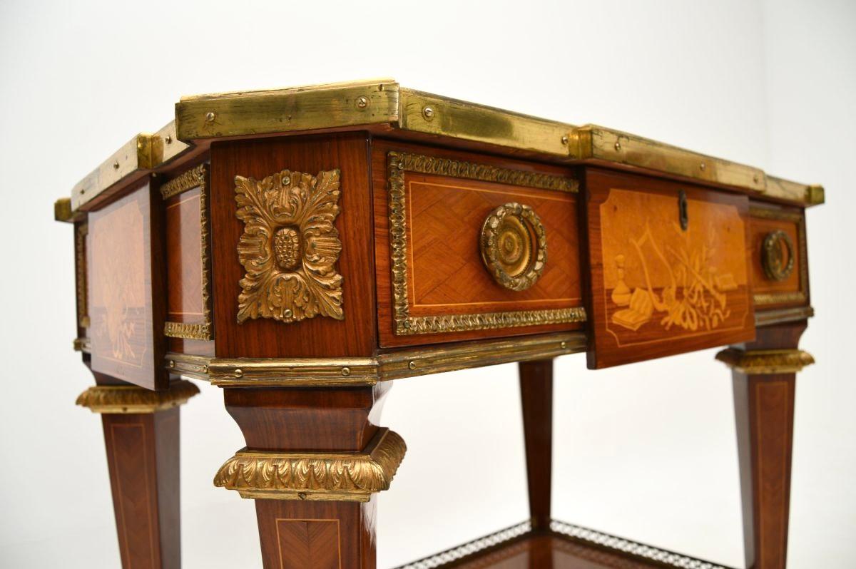 Antique French Louis XVI Style Occasional Side Table For Sale 2