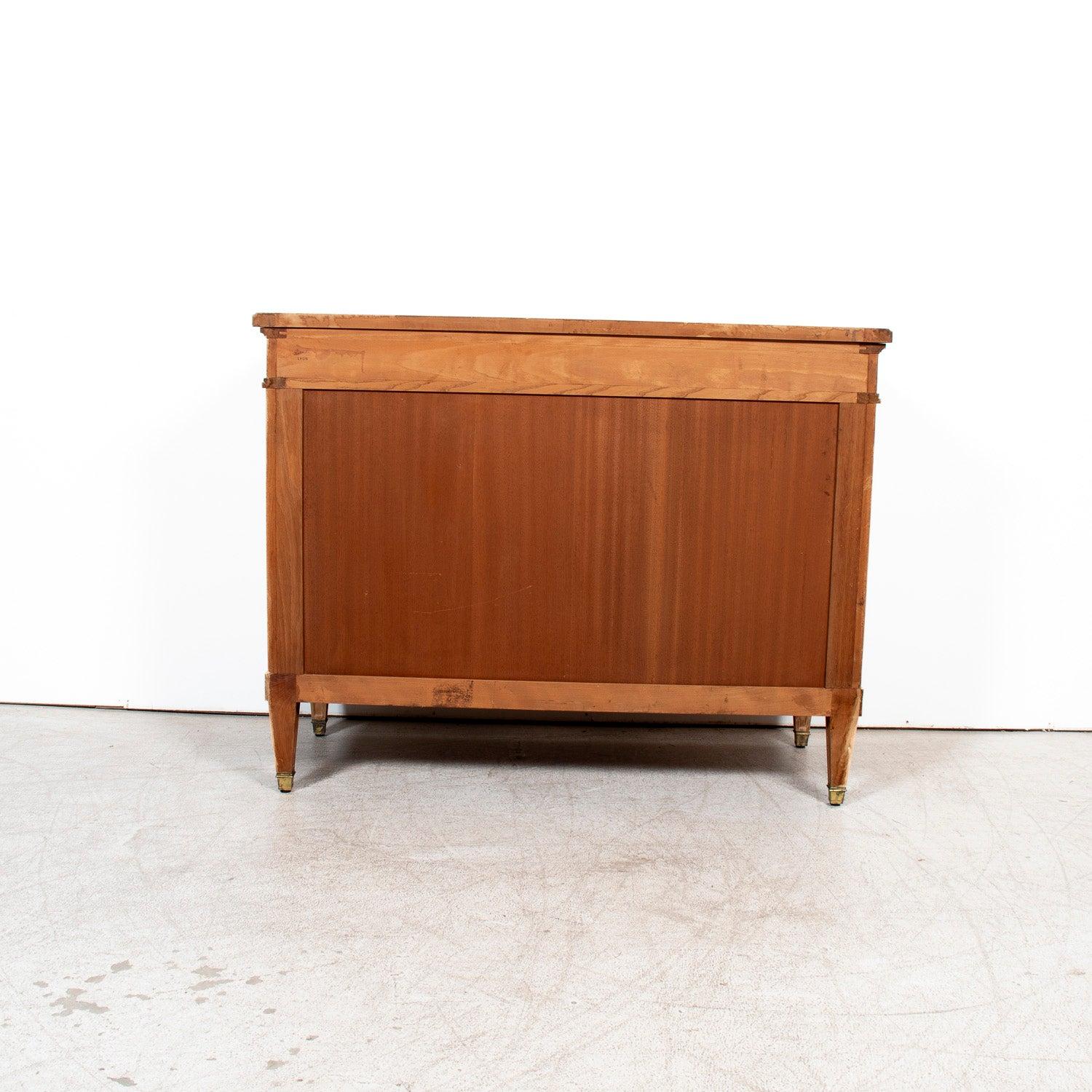 Antique French Louis XVI Style Provençal Bleached Cherrywood Buffet For Sale 16