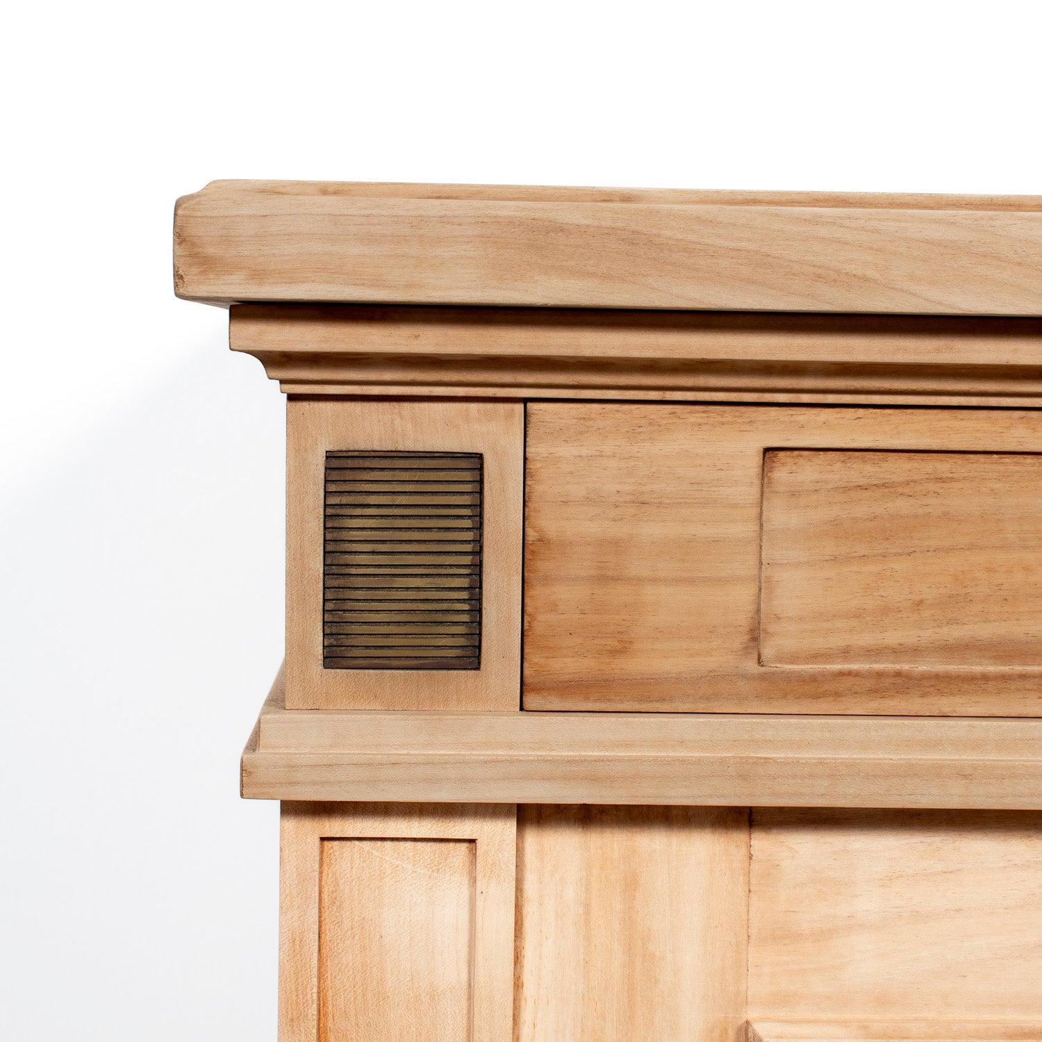 Antique French Louis XVI Style Provençal Bleached Cherrywood Buffet For Sale 5