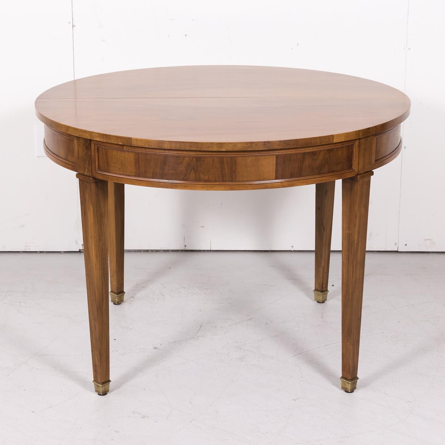 antique french round dining table