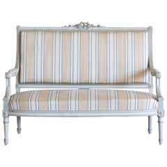 Antique French Louis XVI Style Settee