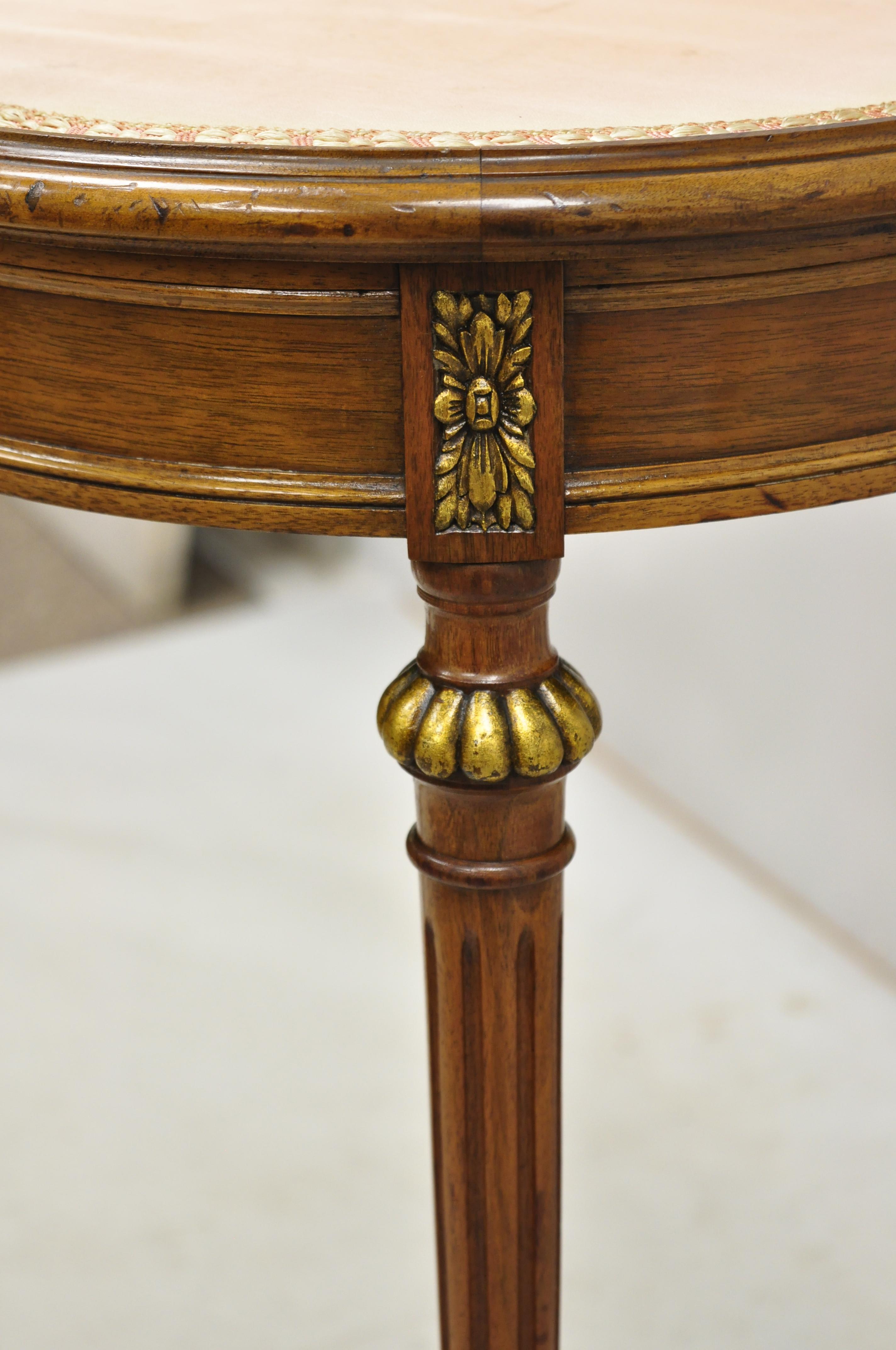 antique small round table
