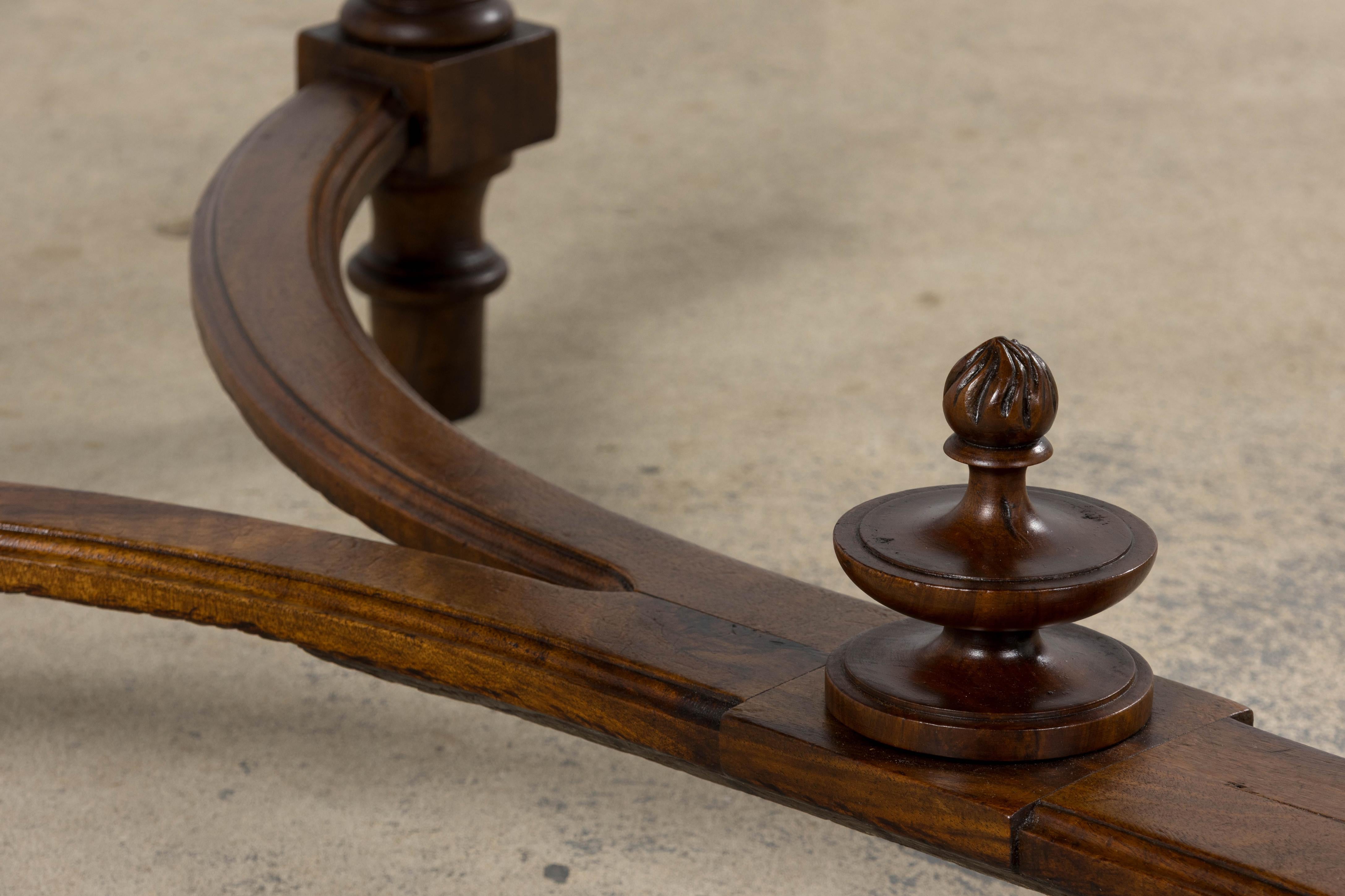 Antique French Louis XVI Style Walnut Writing Desk For Sale 5