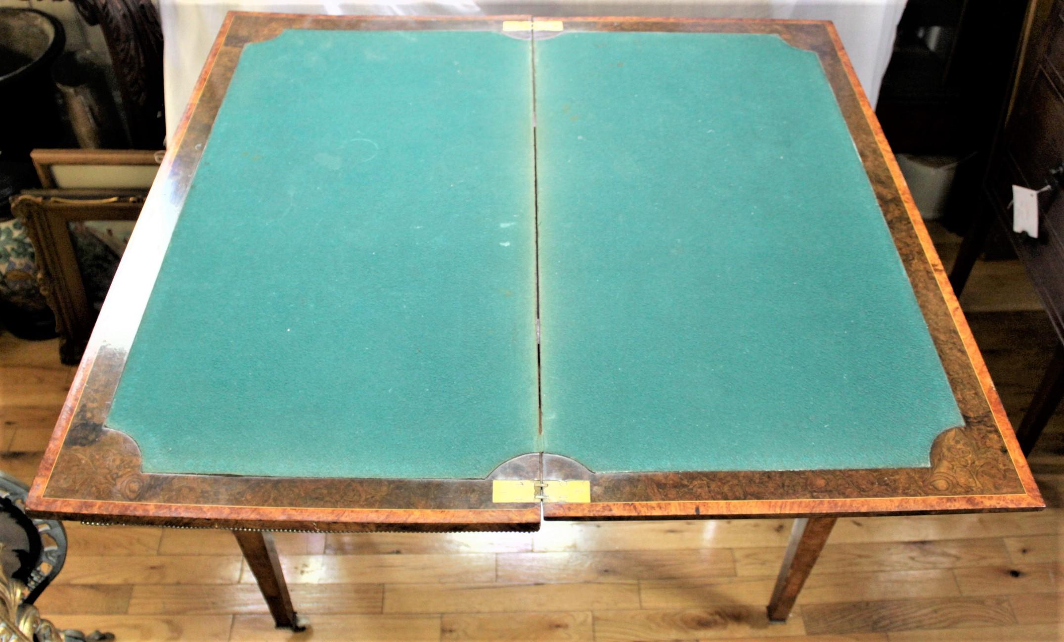 Antique French Louis XVI Styled Games Table with Sevres Styled Porcelain Plaques For Sale 9