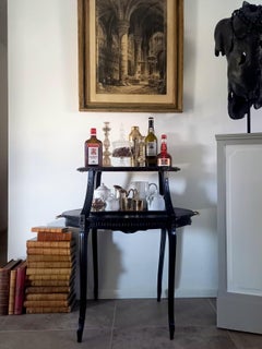 Antique French Louis XVI Tea Cocktail Table Console
