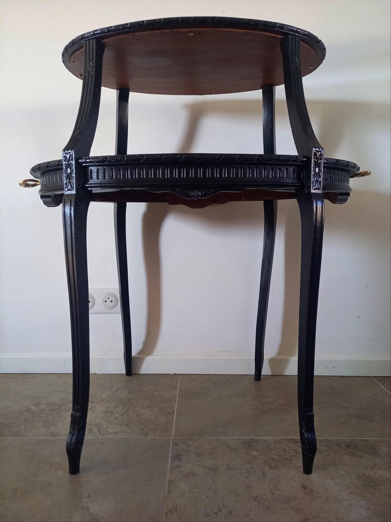 Antique French Louis XVI Tea Cocktail Table Console For Sale at 1stDibs