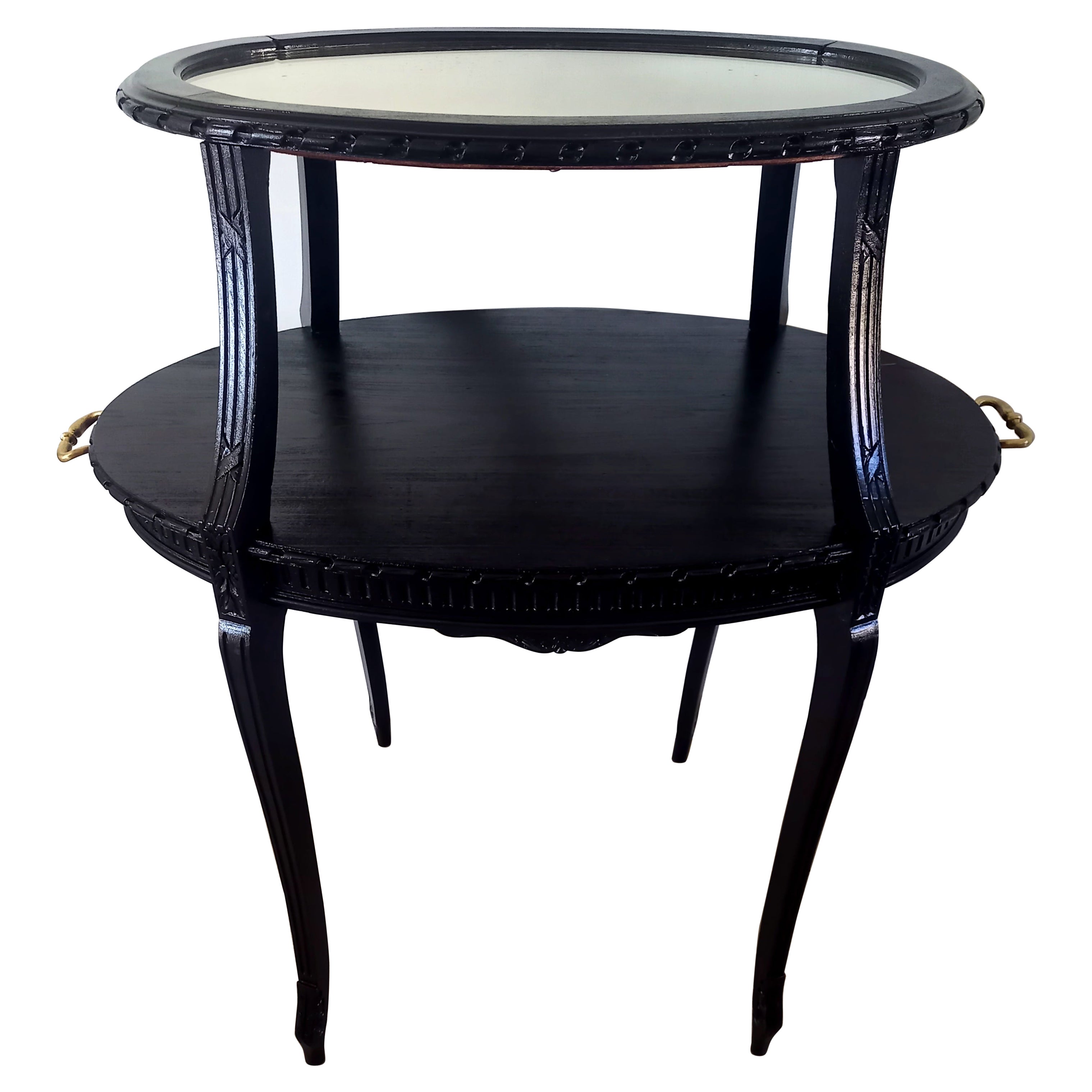 Antique French Louis XVI Tea Cocktail Table Console