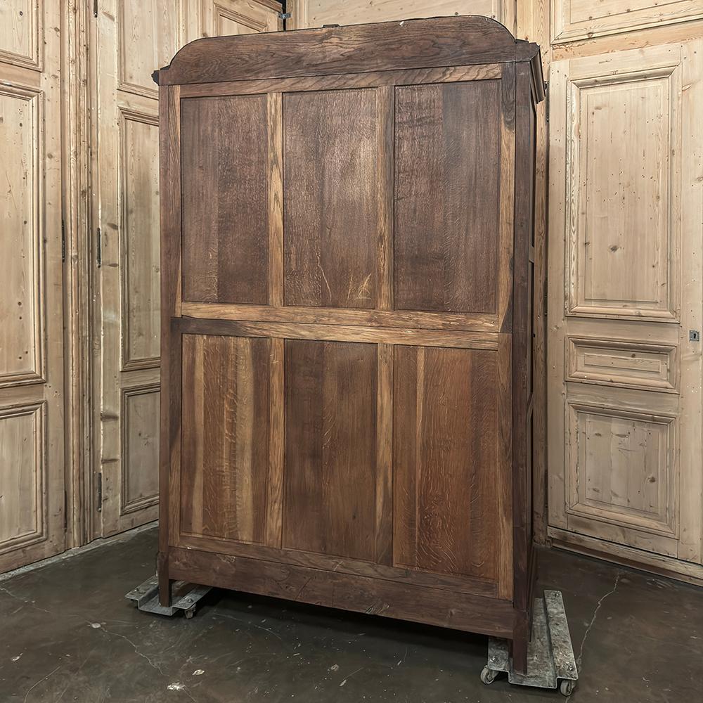 Antique French Louis XVI Walnut Armoire ~ Wardrobe For Sale 14