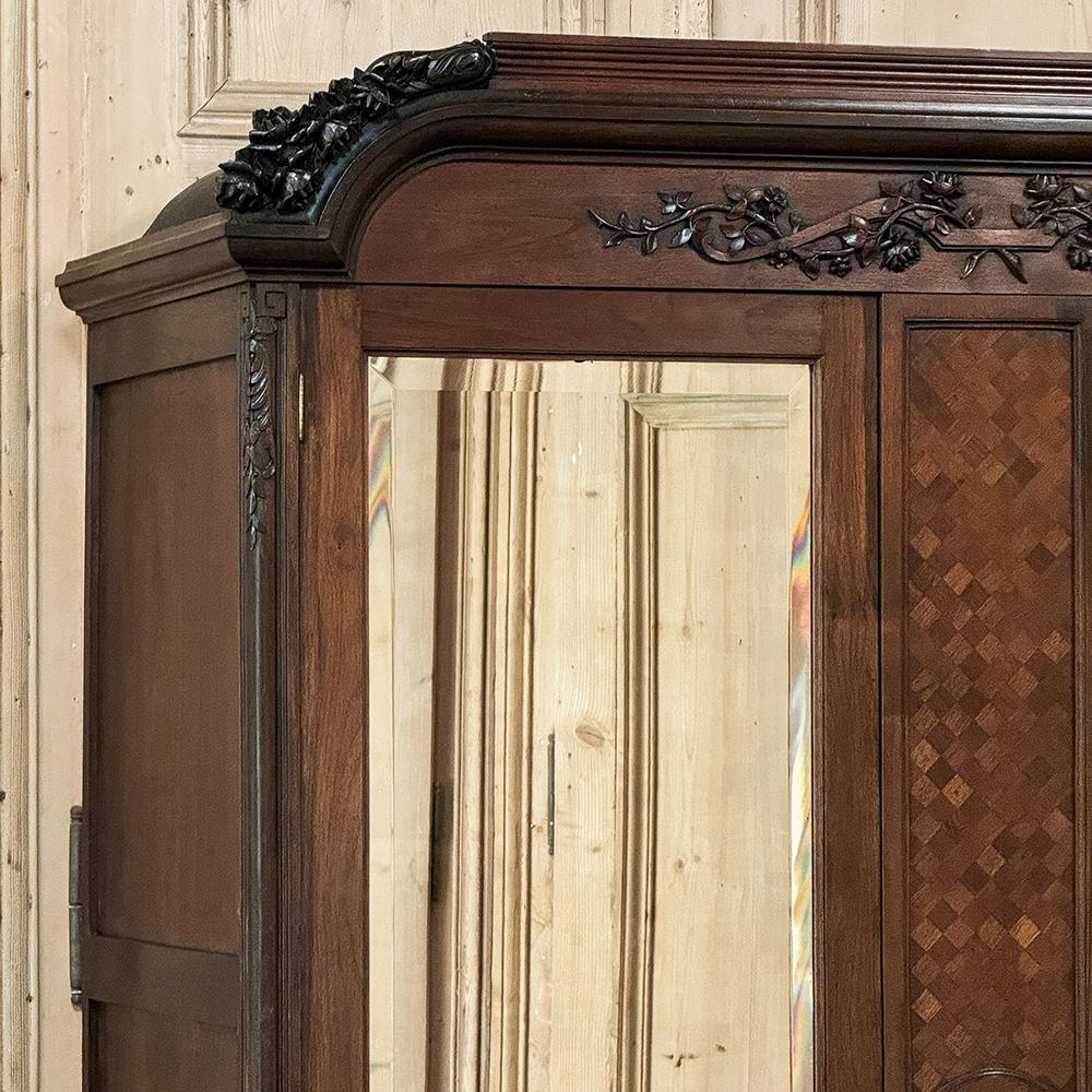 Antique French Louis XVI Walnut Armoire ~ Wardrobe 2
