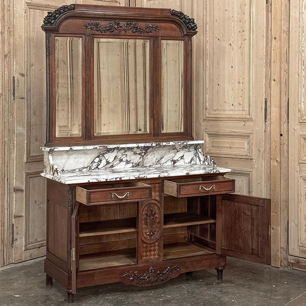 Antique French Louis XVI Washstand ~ Dresser For Sale 10