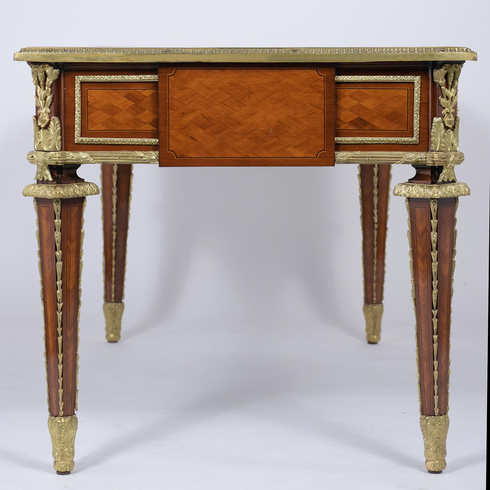Antique French Bureau Plat Louis XVI Desk  6