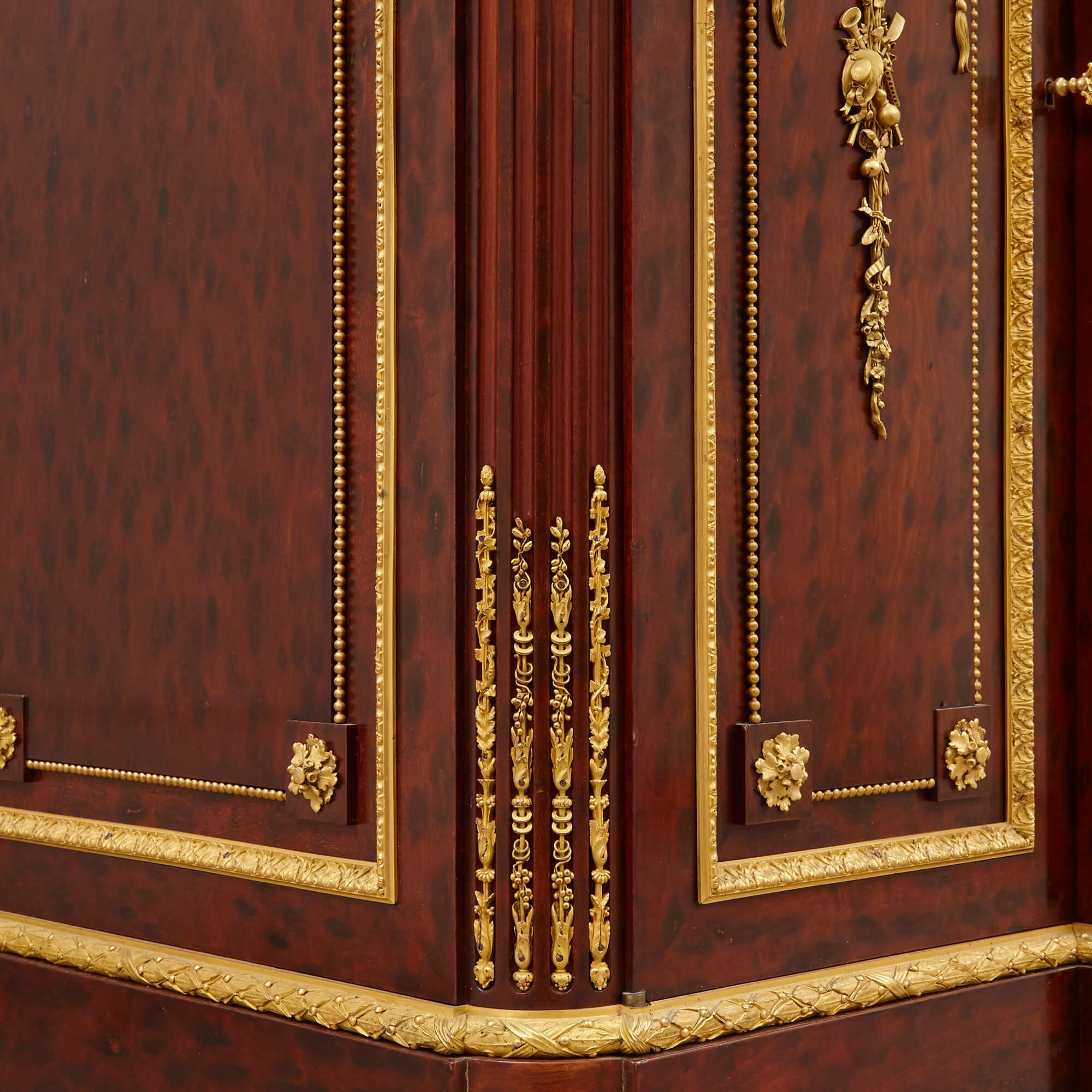 Antique French Mahogany and Ormolu Cabinet by Grohé Frères In Good Condition For Sale In London, GB