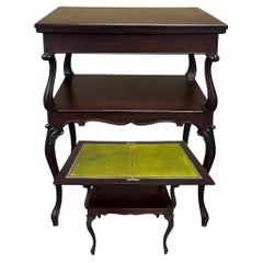 Antique French Mahogany Flip-Top Game Table