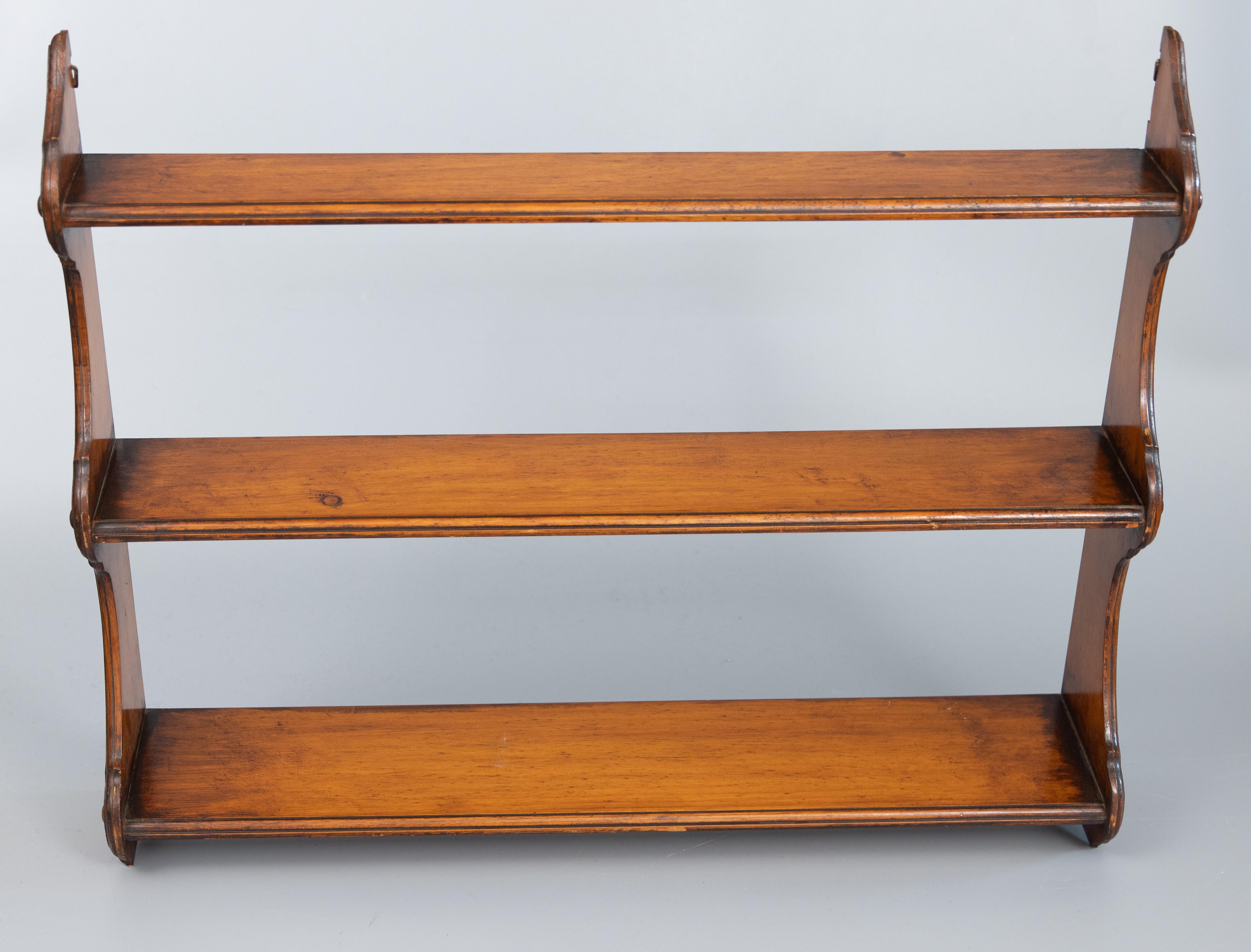 Antique French Mahogany Wall Shelves, circa 1900 at 1stDibs | antique