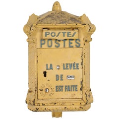 Antique French Mailbox from the Early 1900s
