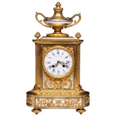 Antique French Mantel Clock by Victor Raingo Paris