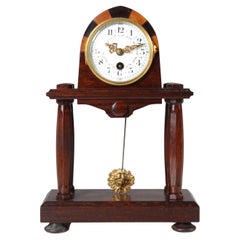 Antique French Mantel Clock, Louis XVI Style, Early 20th Century