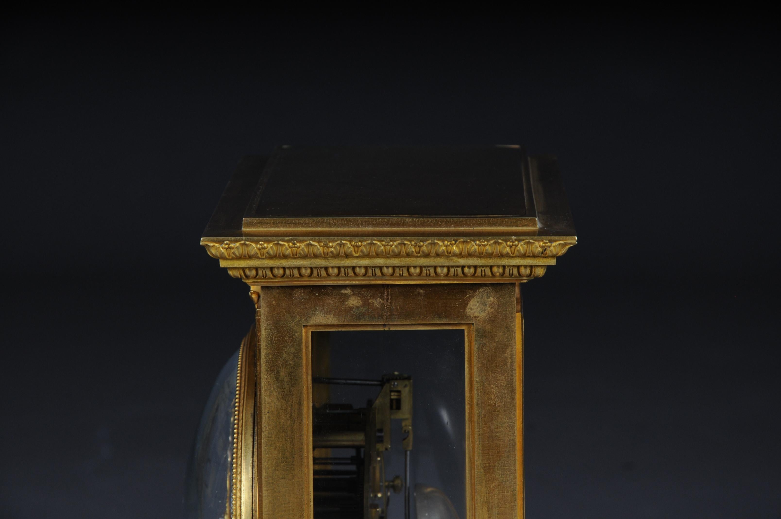 Antiker französischer Kaminsims/Uhr, Deniere a Paris, um 1880 im Angebot 7