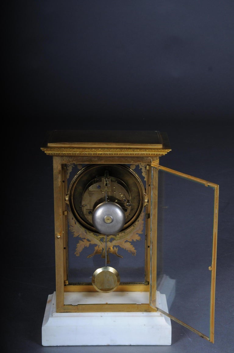 Antique French Mantelpiece / Clock, Deniere a Paris, circa 1880 For Sale 10
