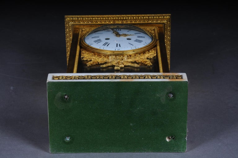 Antique French Mantelpiece / Clock, Deniere a Paris, circa 1880 For Sale 14