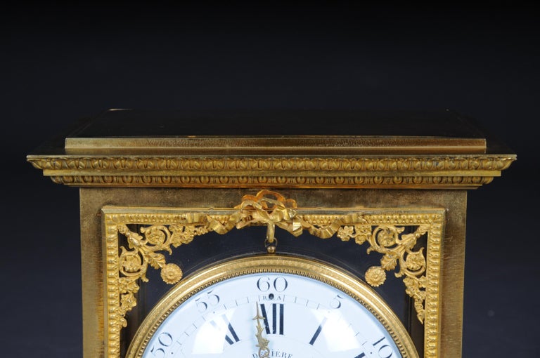 Antique French Mantelpiece / Clock, Deniere a Paris, circa 1880 In Good Condition For Sale In Berlin, DE
