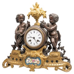Horloge de manteau française ancienne