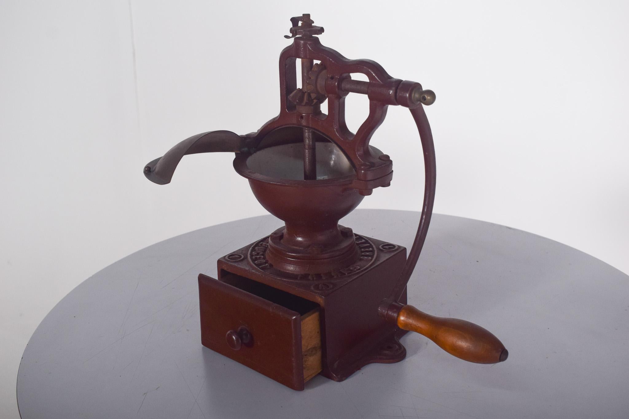 Antique French macinacaffè manuale, Peugeot Freres in vendita 3